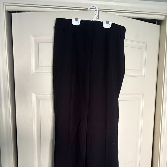 Black LOFT Elastic Waist pants Sz M - Picture 1 of 3